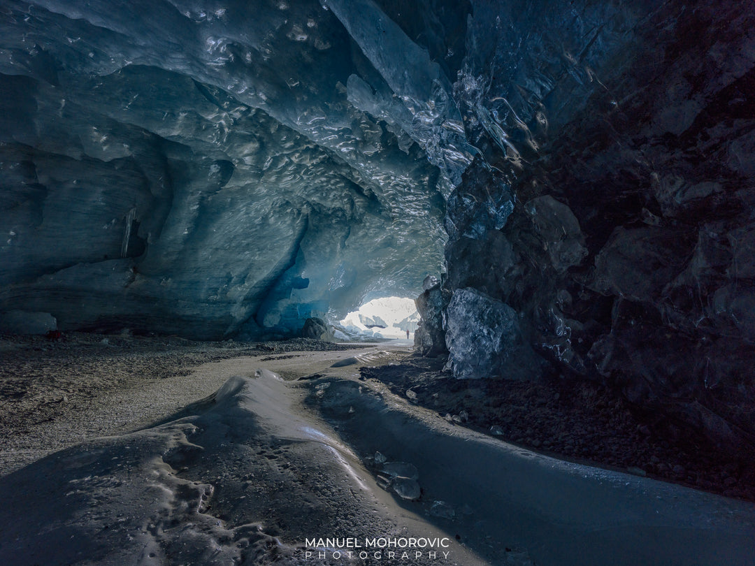 Online Kurs Bildbearbeitung - Morteratsch Gletscherhöhle - Manuel Mohorovic Photography