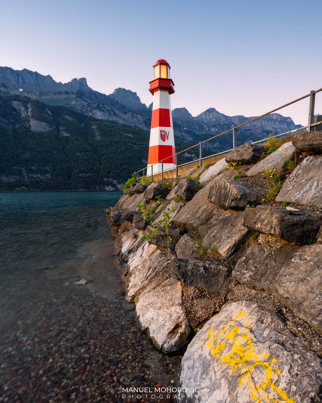 Online Kurs Bildbearbeitung - Leuchtturm Quarten - Manuel Mohorovic Photography