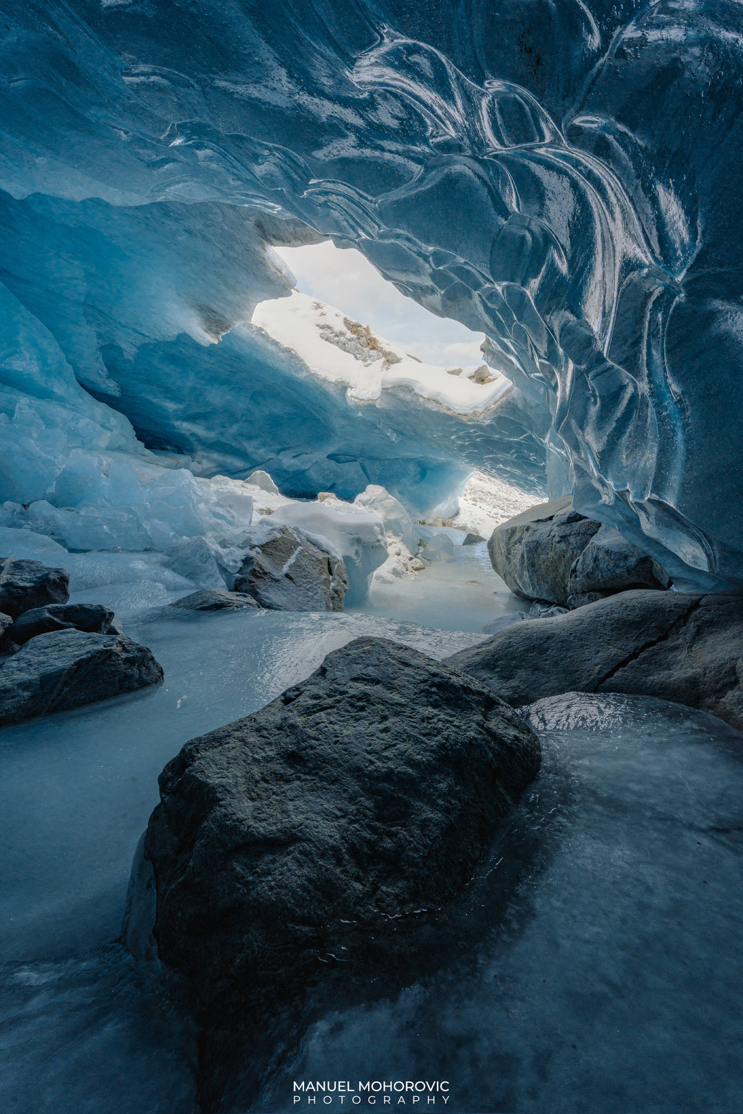 Ice Age Gletscherhöhle - Fotoworkshop | Manuel Mohorovic Photography