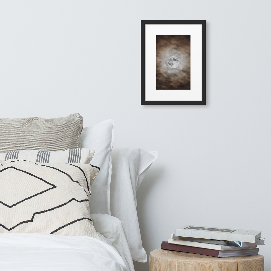 Mond in den Wolken | Fine Art Print