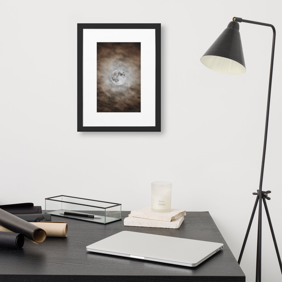 Mond in den Wolken | Fine Art Print