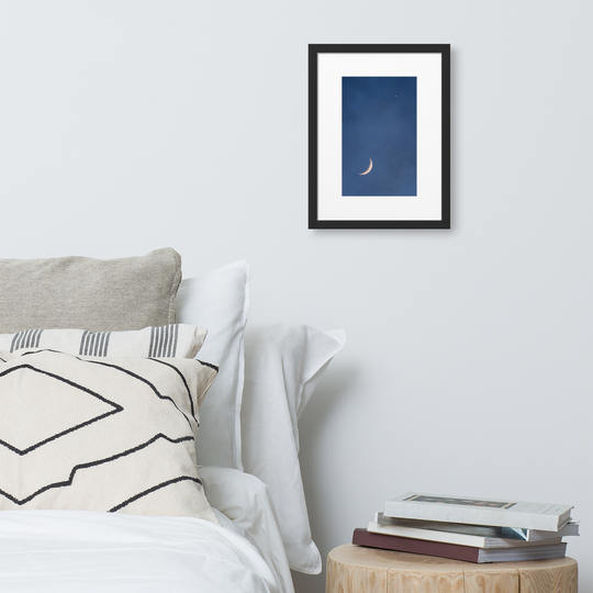 Mond und Venus | Fine Art Print