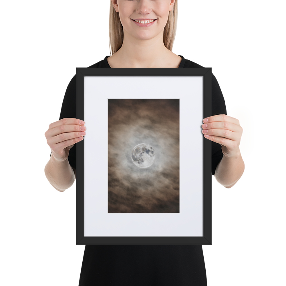 Mond in den Wolken | Fine Art Print