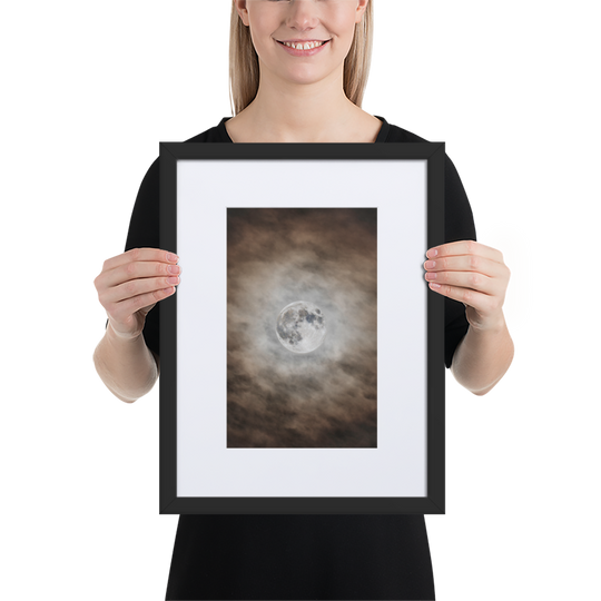 Mond in den Wolken | Fine Art Print