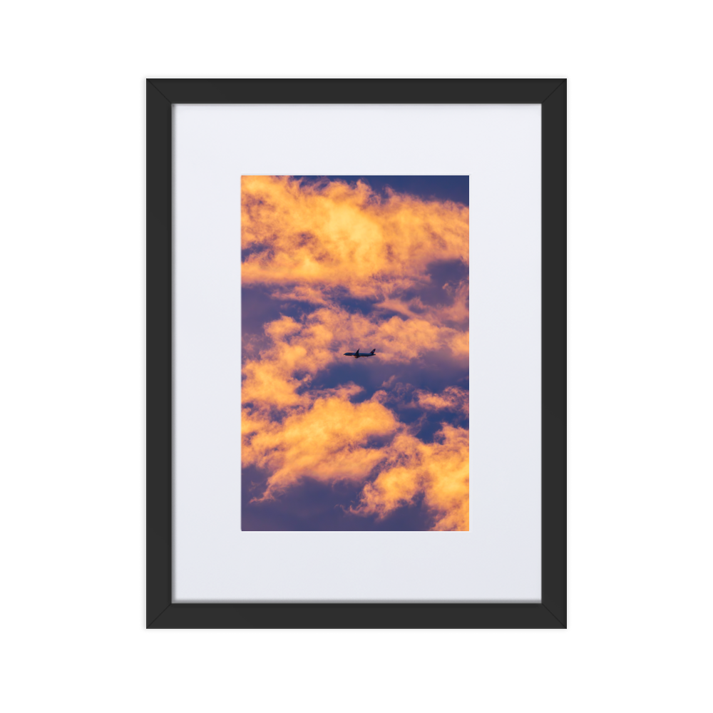 Flug ins Abendrot | Fine Art Print