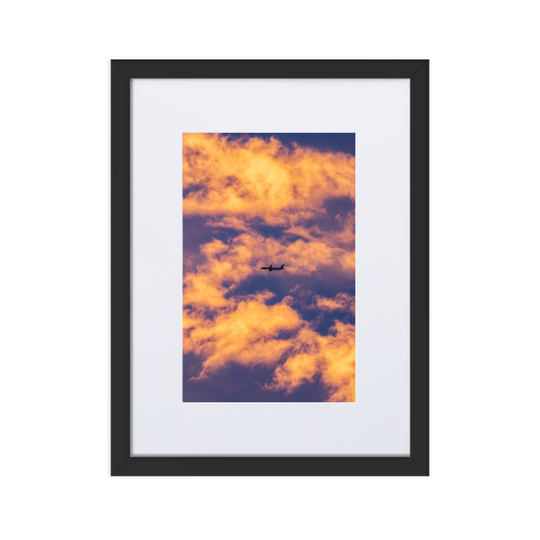 Flug ins Abendrot | Fine Art Print