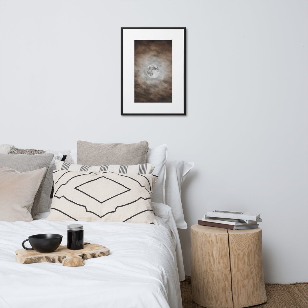 Mond in den Wolken | Fine Art Print