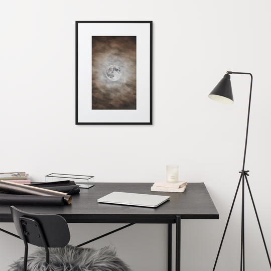 Mond in den Wolken | Fine Art Print