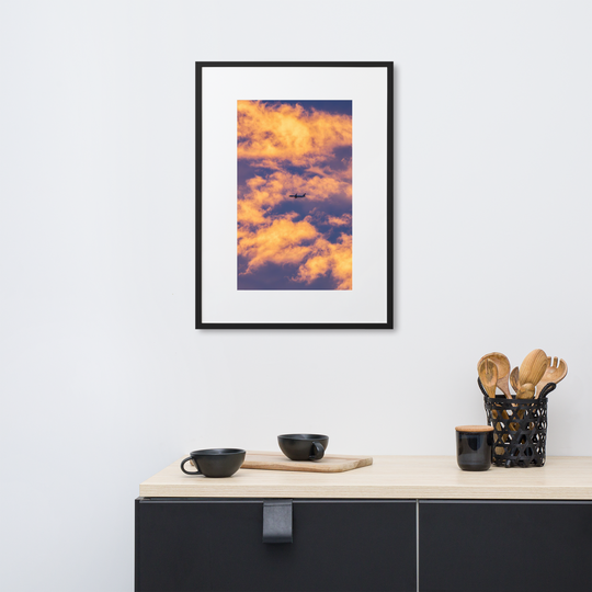 Flug ins Abendrot | Fine Art Print