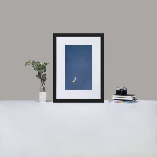 Mond und Venus | Fine Art Print