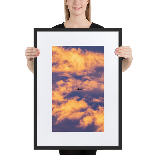 Flug ins Abendrot | Fine Art Print