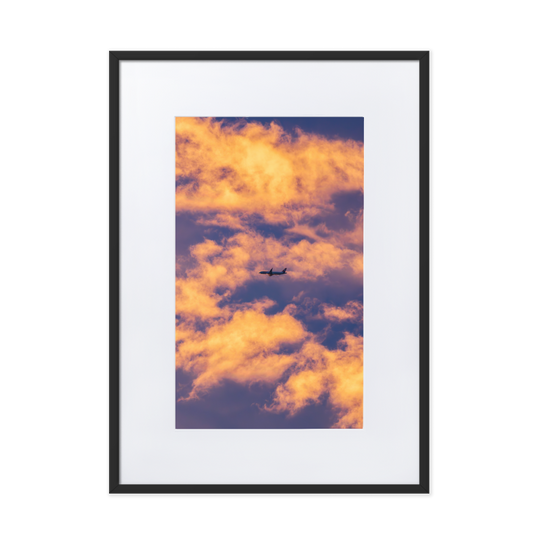 Flug ins Abendrot | Fine Art Print