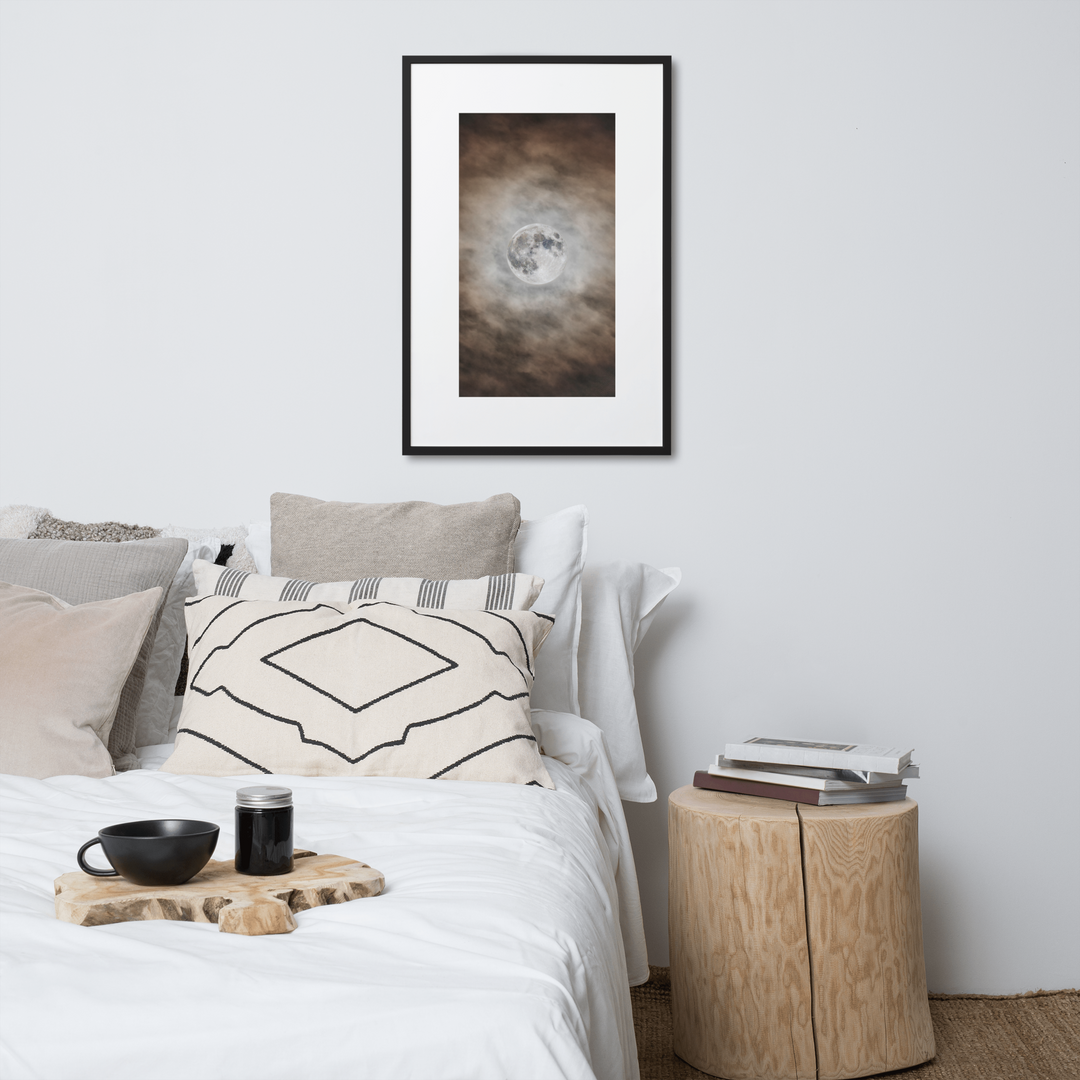 Mond in den Wolken | Fine Art Print