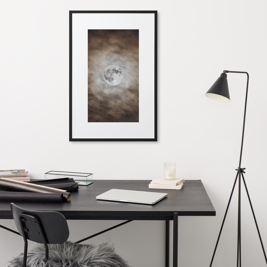 Mond in den Wolken | Fine Art Print