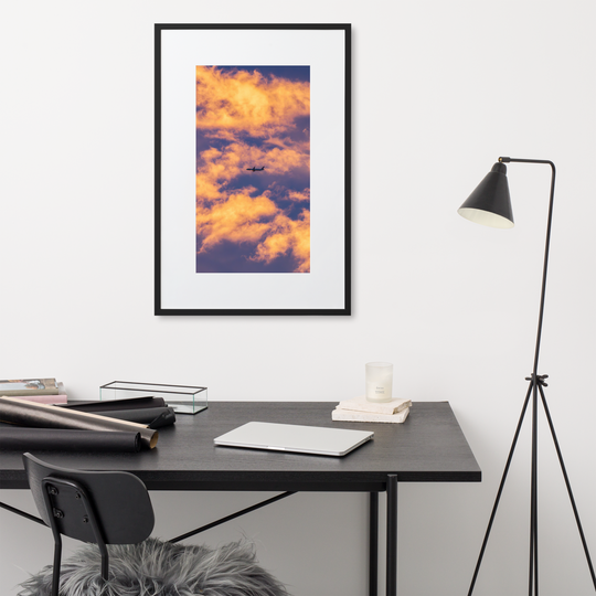 Flug ins Abendrot | Fine Art Print