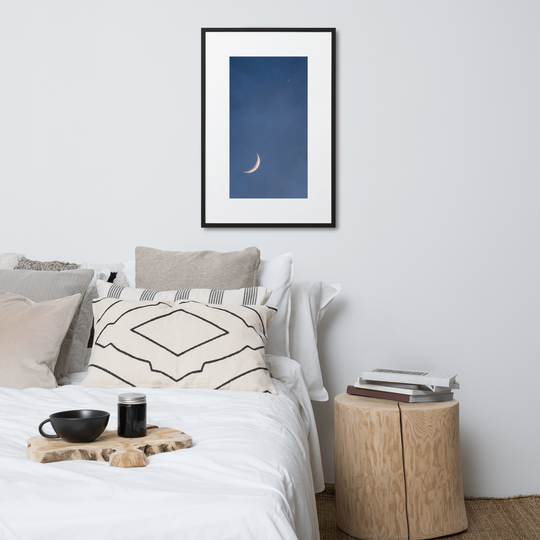 Mond und Venus | Fine Art Print