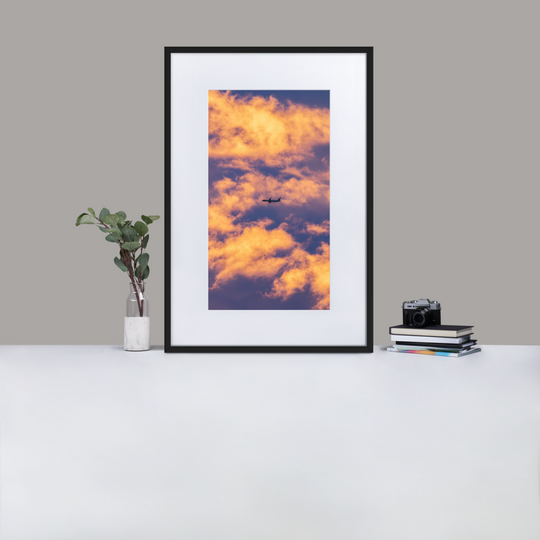 Flug ins Abendrot | Fine Art Print