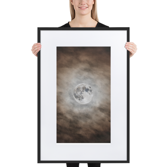 Mond in den Wolken | Fine Art Print