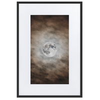 Mond in den Wolken | Fine Art Print