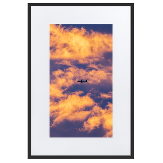 Flug ins Abendrot | Fine Art Print