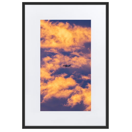 Flug ins Abendrot | Fine Art Print