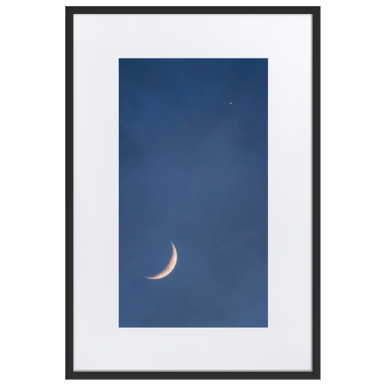 Mond und Venus | Fine Art Print