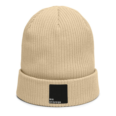 Organic ribbed beanie - Big Stopper | manumo-photography.